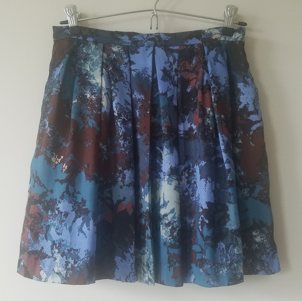 Blue Abstract Skirt from Jack by BB Dakota